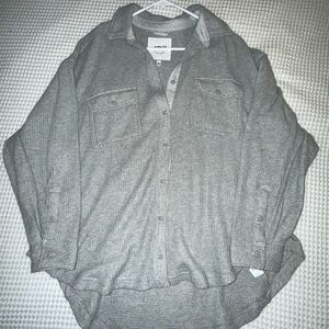 Aerie Waffle Button Up